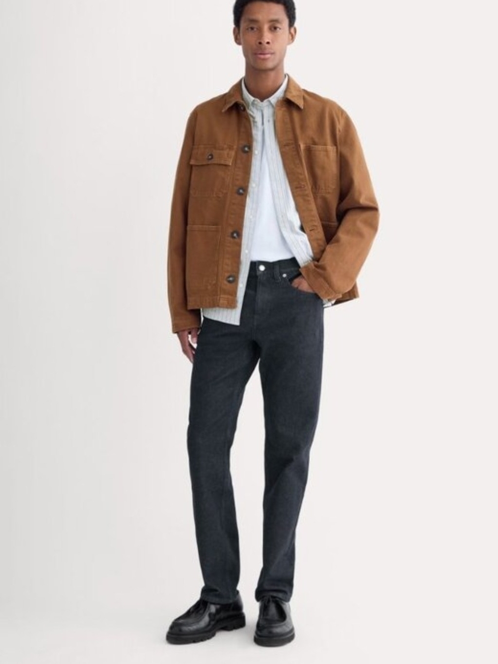 NWT Men's Everlane The Straight Fit Dark Wash Jeans Size 28×32